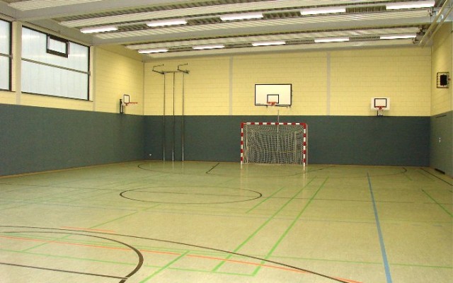 Die Turnhalle der Erich-Kästner-Schule